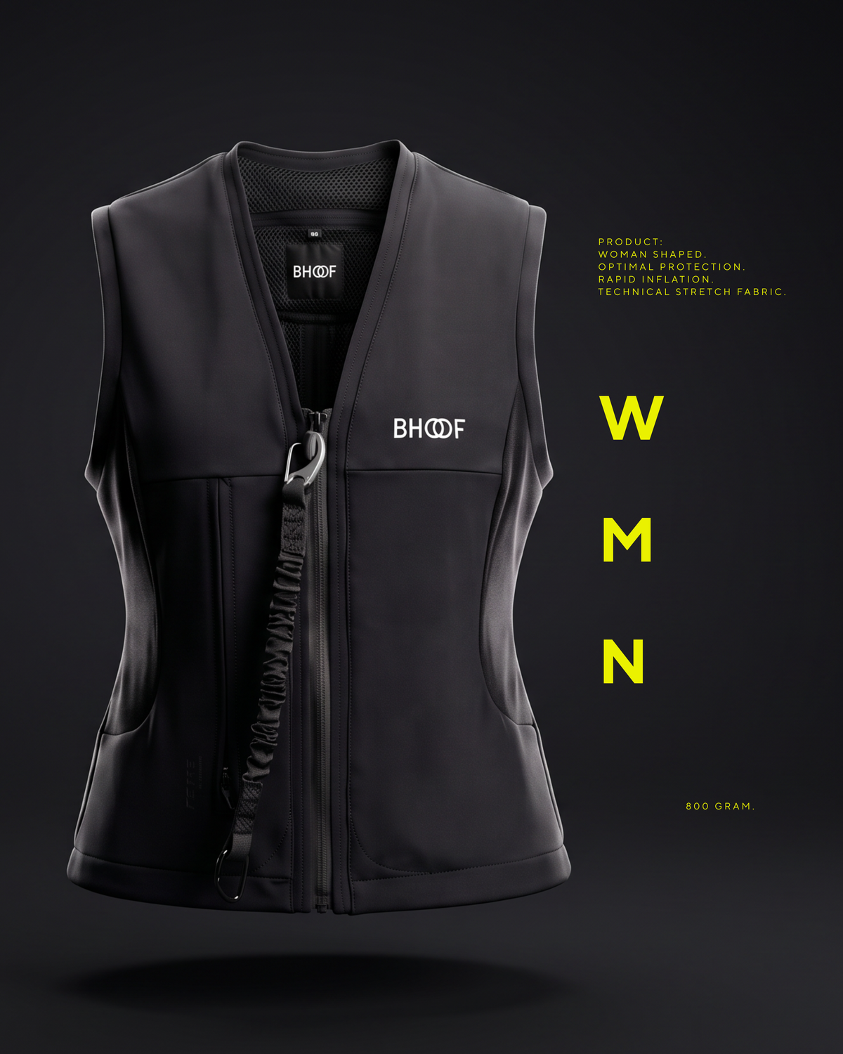 The First Airbag Vest Designed Around the Female body