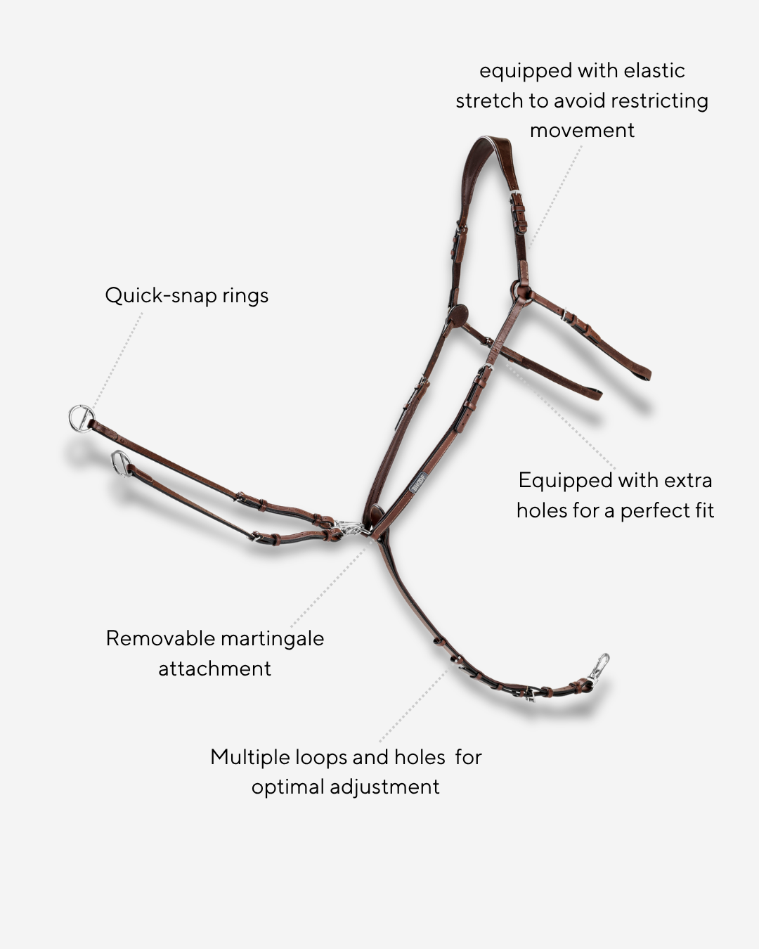 BHOOF BREASTPLATE 1 - MID POSITION