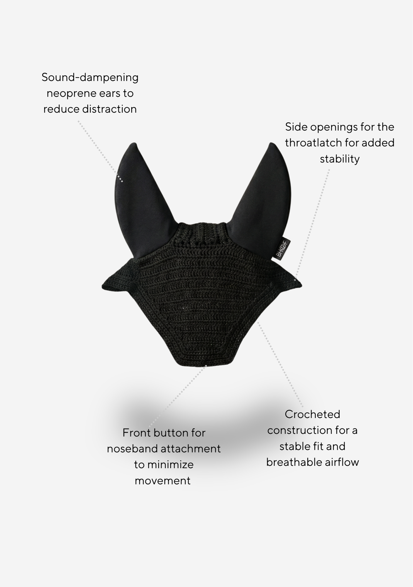BHOOF FLY HOOD 1 - CLASSIC SOUNDLESS
