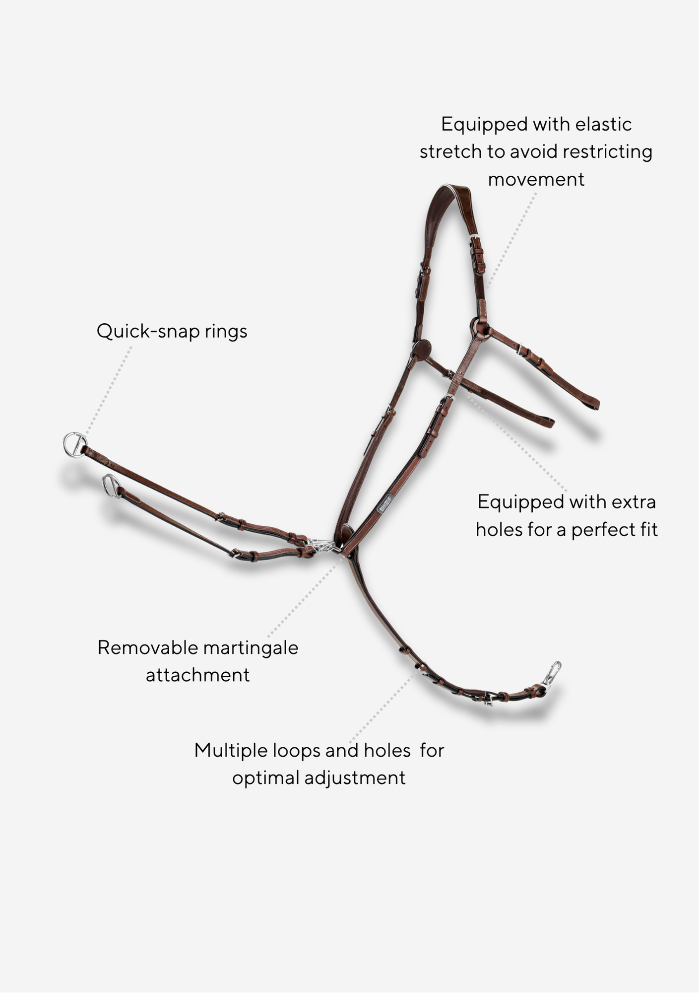 BHOOF BREASTPLATE - MID POSITION